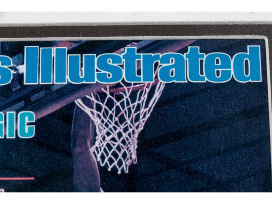 Autographed Magic Johnson Sports Illustrated Cover