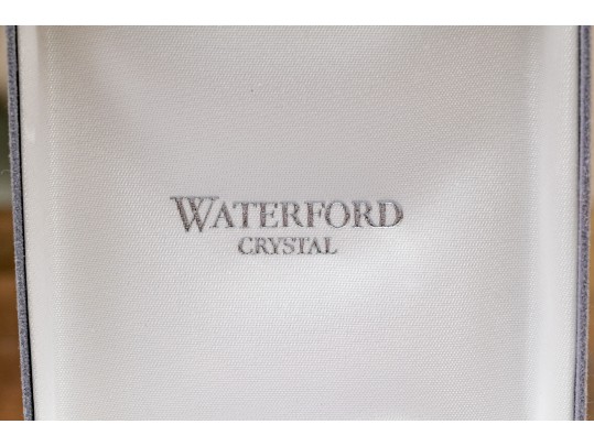 Simon Pearce Crystal Footed Bowl With Waterford Crystal Ring Dish