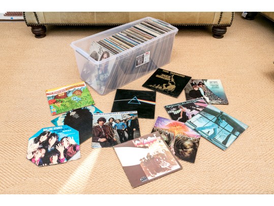 Collector Collection Of Vintage Vinyl, Including Approximately 100-150 Records