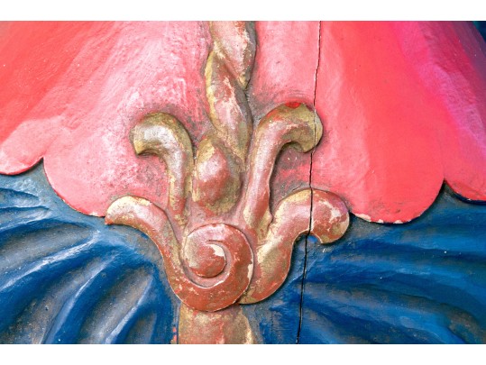 Antique Mixed Media Figurehead 