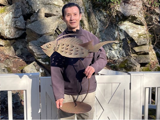 Funky Collection Of 6 Ceramic Vases And Jardinieres