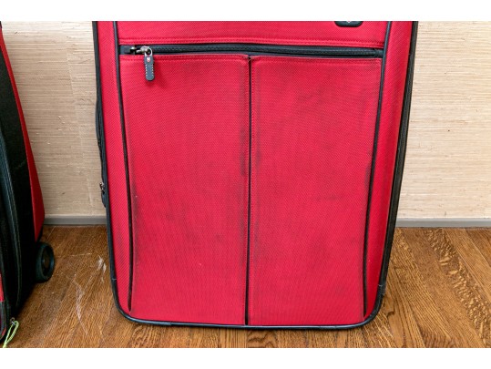 Set Of 5 Swiss, Victorionox Canvas Luggage Pieces