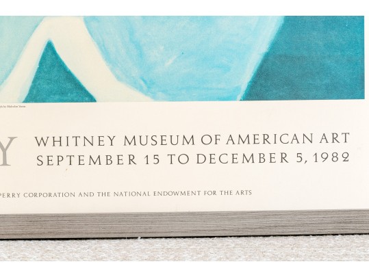 Milton Avery Whitney Museum Exhibition Poster, 1982