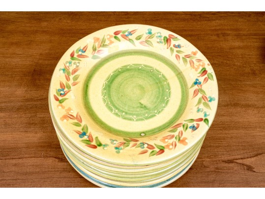 French 25 Piece Terre Provence Ceramic Service