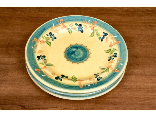 French 25 Piece Terre Provence Ceramic Service