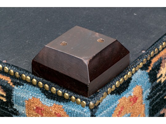 Pair Of Quailty, KILIM Upholstered Ottomans