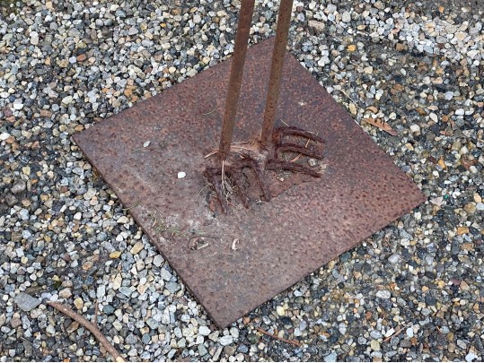 Bill Heise (American, 1942 - 2011) Found Metal Bird Sculpture