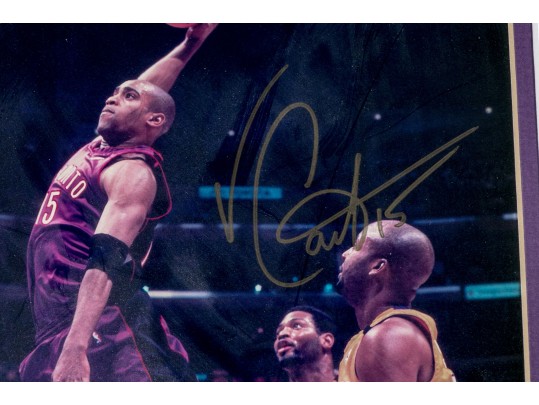 Autographed Vince Carter, Toronto Raptors Memorabilia