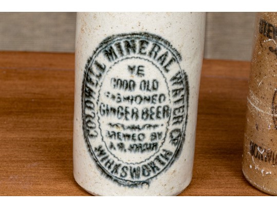 Decorative Semi Antique Collection Of 9 Mixed Media Table Wares