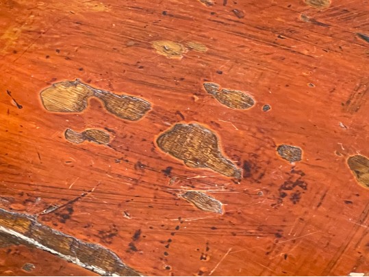 Asian Hand Painted And Carved Wooden Storage Chest