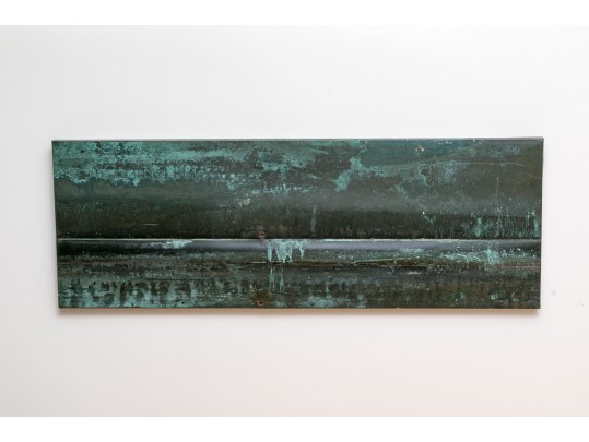 Vintage Copper Artwork By Teresa Mowery, Patina Studio