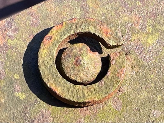 Bill Heise (American, 1942 - 2011) Found Metal Nautical Fish Sculpture