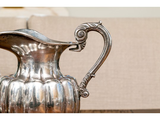 Vintage Three Piece Mexican Sterling Silver Tea Set, 60.72 OZT