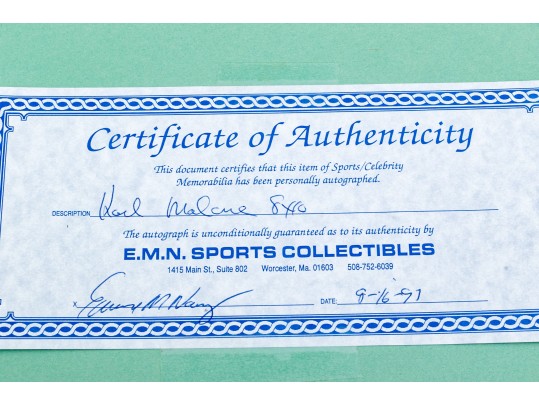 Collection Of 5 Autographed Basketball Photographs 