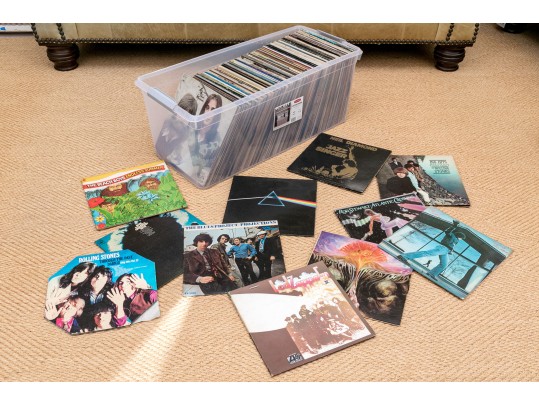 Collector Collection Of Vintage Vinyl, Including Approximately 100-150 Records