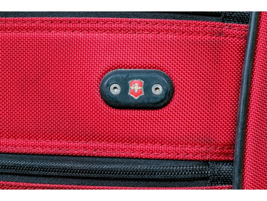 Set Of 5 Swiss, Victorionox Canvas Luggage Pieces