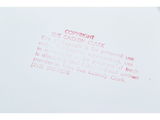 Autographed Kareem Abdul Jabar Photo With Stamp On Verso