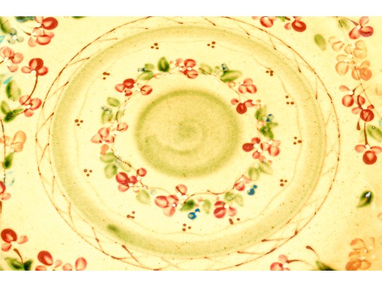 French 25 Piece Terre Provence Ceramic Service