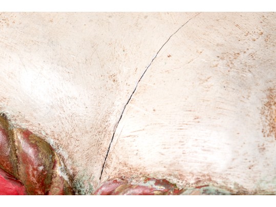 Antique Mixed Media Figurehead 