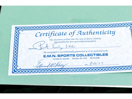 Collection Of 5 Autographed Basketball Photographs 