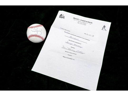 Autographed Daryl Strawberry Baseball