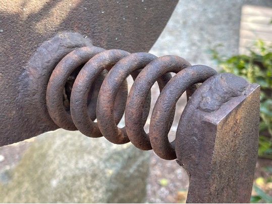 Artisanal Wrought Iron Garden Sculpture