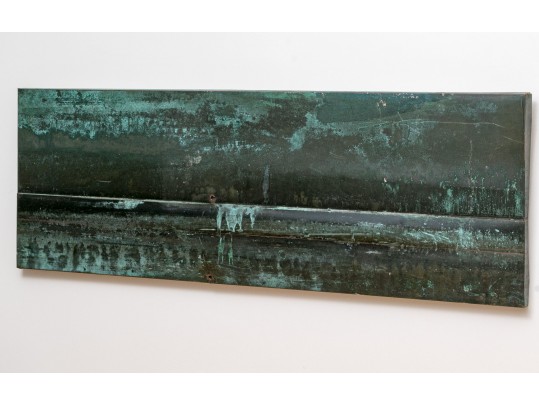 Vintage Copper Artwork By Teresa Mowery, Patina Studio