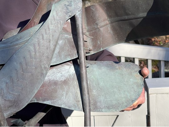 Playful Artisanal Outdoor Cricket Sculpture