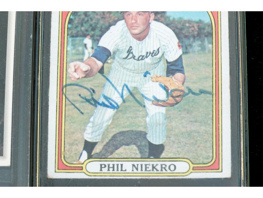 Collection Of Autographed Basketball & Baseball Cards