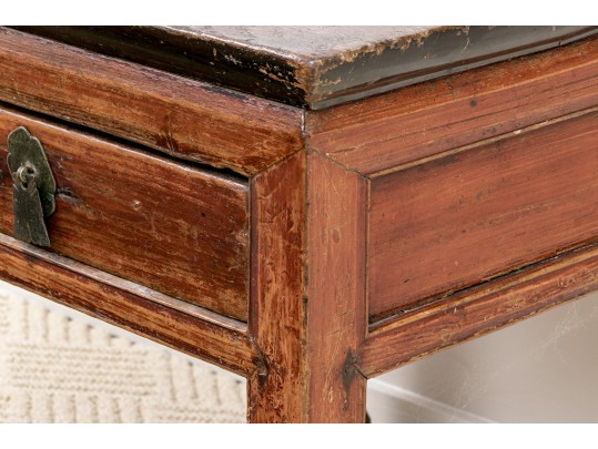 Vintage Chinese Wood Side Table