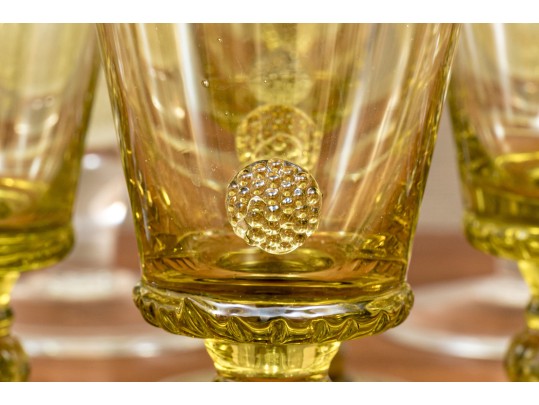 Collection Of 12 Anthropologie Goblets, Including Two Sets Of 6