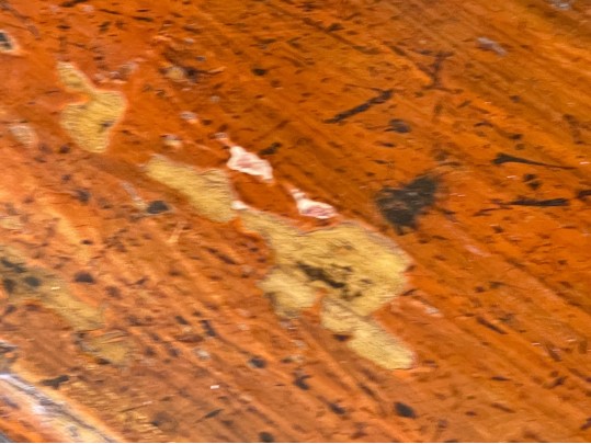 Asian Hand Painted And Carved Wooden Storage Chest