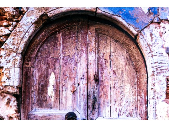 Fabulous Pair Of Decorative Photographic Prints Depicting Doorwells