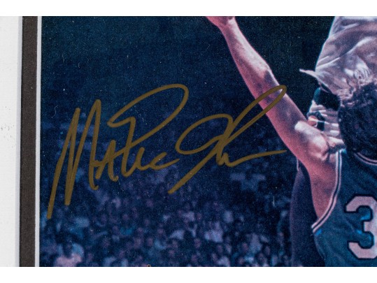 Autographed Magic Johnson Sports Illustrated Cover