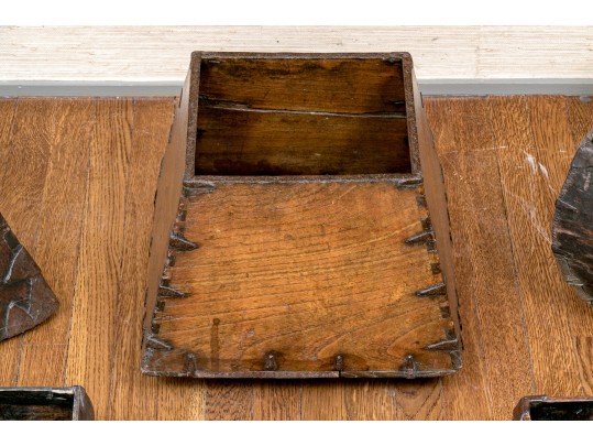 Vintage Collection Of 5 Chinese Rice Buckets And Bowls