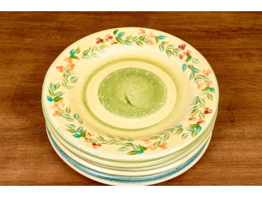 French 25 Piece Terre Provence Ceramic Service