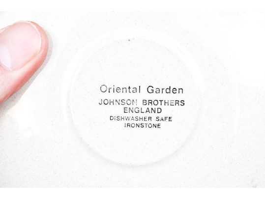 English Laura Ashley “Oriental Garden” Ironstone Dining Service