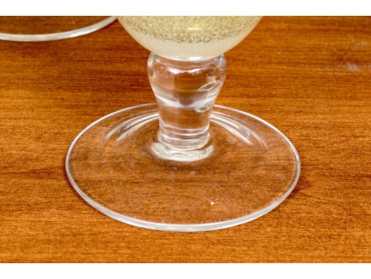 Collection Of 12 Anthropologie Goblets, Including Two Sets Of 6