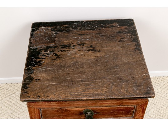 Vintage Chinese Wood Side Table