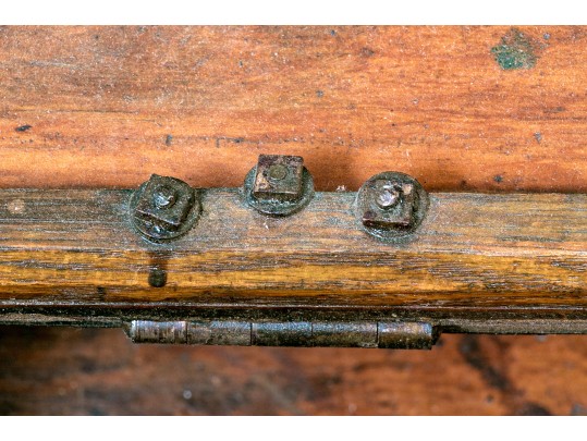 Antique Oak Tool Chest