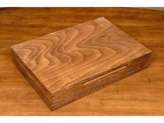 Wm. Rogers MFG. Co. Solid Stainless Steel Flatware Service, With Case