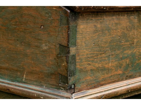 Vintage Slant Top Tall Writing Desk, For Restoration