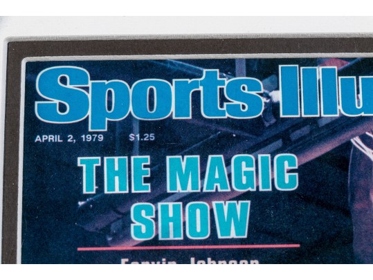 Autographed Magic Johnson Sports Illustrated Cover
