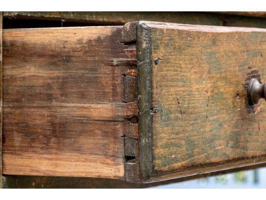 Vintage Slant Top Tall Writing Desk, For Restoration