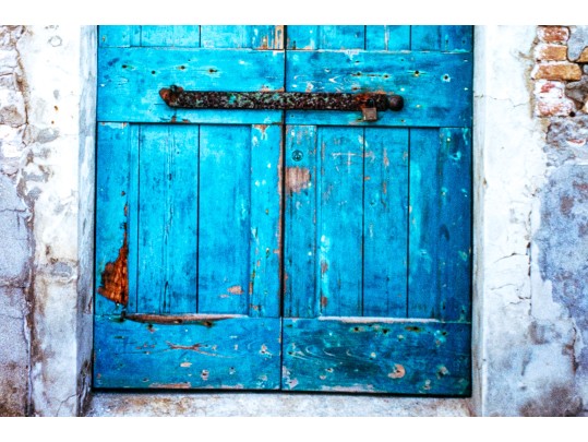 Fabulous Pair Of Decorative Photographic Prints Depicting Doorwells