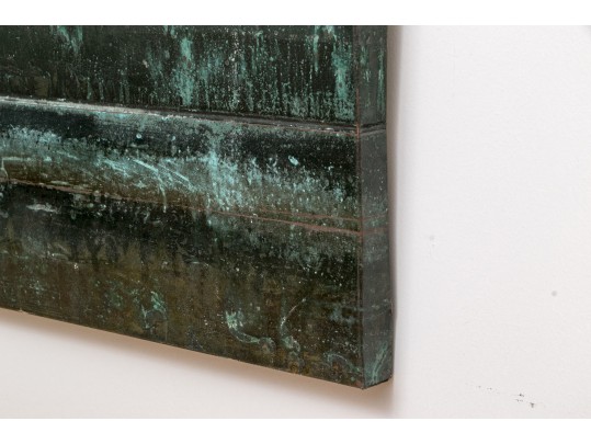 Vintage Copper Artwork By Teresa Mowery, Patina Studio