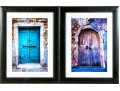 Fabulous Pair Of Decorative Photographic Prints Depicting Doorwells