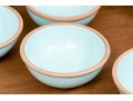 Chic Set Of 10 Glazed Ceramic Bowls
