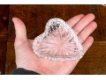 Simon Pearce Crystal Footed Bowl With Waterford Crystal Ring Dish