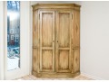 Charming, Provincial Style Corner Cabinet